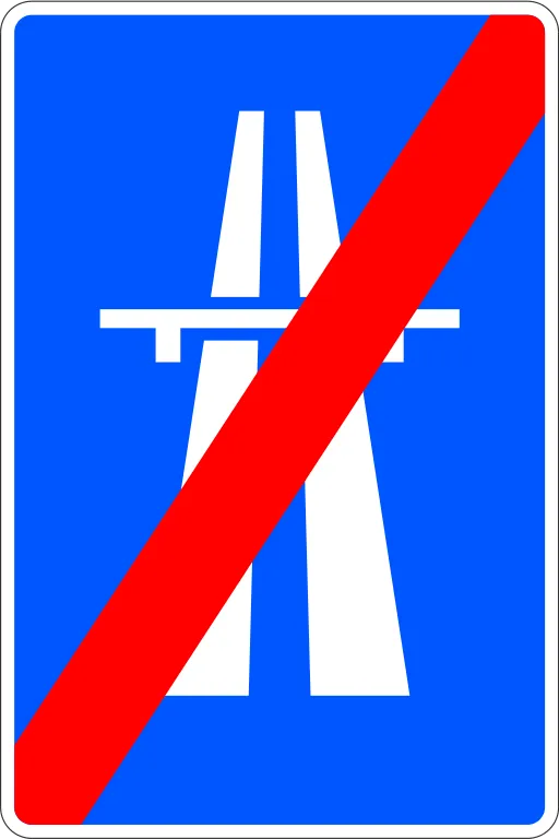 Fin de autopista